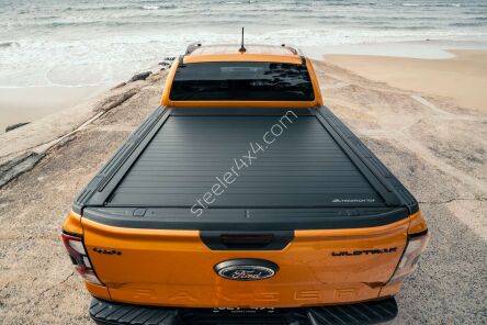 Electric roll cover Mountain Top EVO E compatible with Flexible Rack System - Ford Ranger / Raptor (2023 -)