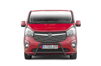 Pare-buffle avant avec grill NOIR - Opel Vivaro (2014 - 2019)