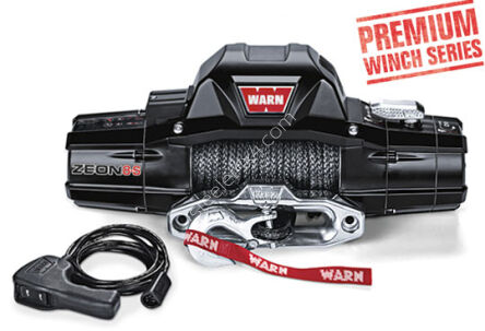 Electric winch - Warn Zeon 8K-S (rated line pull: 3630 kg)