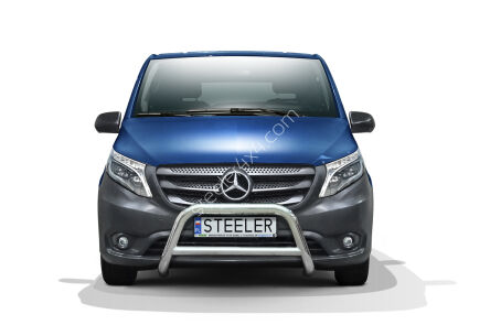 Pare-buffle avant avec barre transerversale - Mercedes-Benz Vito (2014 - 2020)