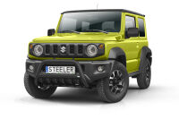 Frontschutzbügel mit Grill SCHWARZ - Suzuki Jimny (2018 - 2020 -)