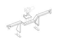 Pick-up winch mount system - Mitsubishi L200 (2009 - 2015)