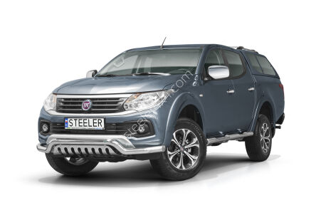 нижний передний бампер с защитой типа Б - Fiat Fullback (2015 -)