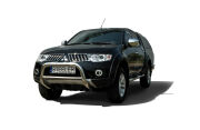 кенгурин с защитной пластиной - Mitsubishi L200 (2009 - 2015)