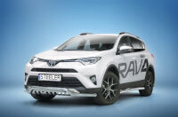 Front cintres pare-buffle avec plaque de protection - Toyota RAV4 (2016 - 2018)