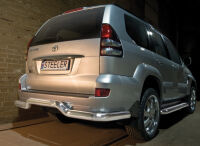 Rear protection - Toyota Land Cruiser 120 (2002 - 2009)