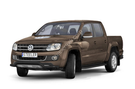 Orurowanie rozłożyste CZARNE - Volkswagen Amarok (2009 - 2016)