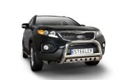 Pare-buffle avant avec plaque de protection - KIA Sorento (2009 - 2012)