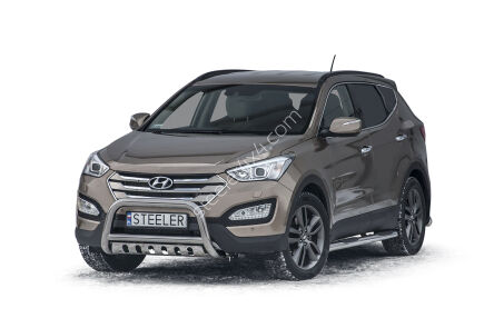 кенгурин с защитой передней оси типа Б - Hyundai Santa Fe (2012 - 2018)