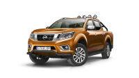 Orurowanie rozłożyste CZARNE - Nissan Navara NP300 (2015 -)