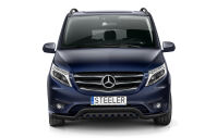 Frontschutzbügel mit Blech SCHWARZ - Mercedes-Benz Vito (2014 - 2020 - 2024)