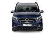 Orurowanie rozłożyste z blachą CZARNE - Mercedes-Benz Vito (2014 - 2020 - 2024)