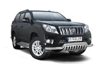 нижний передний бампер с защитой типа Б - Toyota Land Cruiser 150 (2010 - 2013)