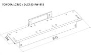 Płyta montażowa wyciągarki - Toyota Land Cruiser 150 (2013 - 2017)