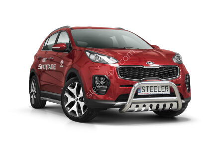 кенгурин с защитой передней оси типа Б - KIA Sportage (2015 - 2018)