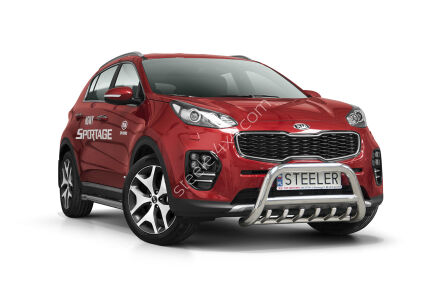 Frontschutzbügel mit Grill - KIA Sportage (2015 - 2018)