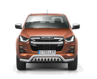 нижний передний бампер с защитой типа Б - Isuzu D-Max (2020 -)