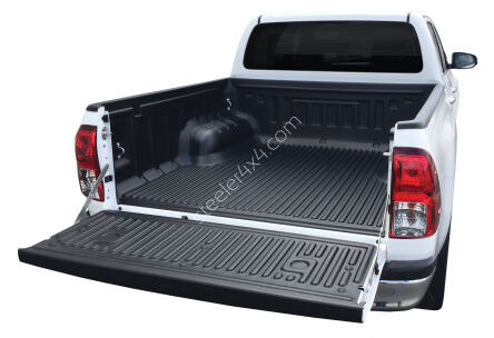 Bedliner - over rail - extra cab - Toyota Hilux (2015 - 2018 - 2021 -)