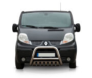 Pare-buffle avant avec plaque de protection - Renault Trafic (2001 - 2014)