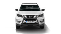 Orurowanie przednie bez poprzeczki CZARNE - Nissan X-Trail (2018 - 2021)