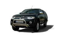 кенгурин с защитной пластиной - Mitsubishi L200 (2006 - 2009)