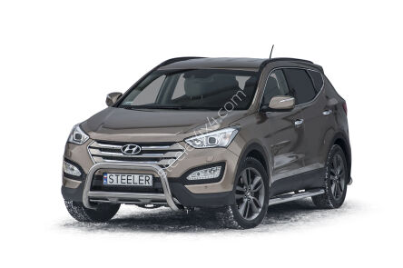 Orurowanie przednie z poprzeczką - Hyundai Santa Fe (2012 - 2018)