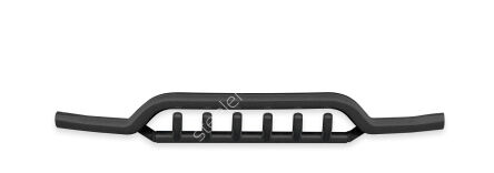 EC low spoiler bar with axle-bar BLACK - Toyota Land Cruiser 120 (2002 - 2009)