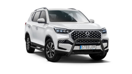 Pare-buffle sans barre transversale NOIR - SsangYong Rexton (2021 -)