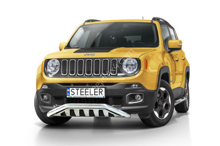 Frontschutzbügel mit Blech - Jeep Renegade (2014 - 2018)