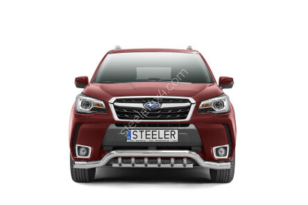 Front cintres pare-buffle avec grill - Subaru Forester (2013 - 2019)