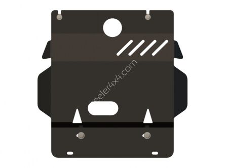 Protection du moteur - acier - Toyota Land Cruiser 120 (2002 - 2009)