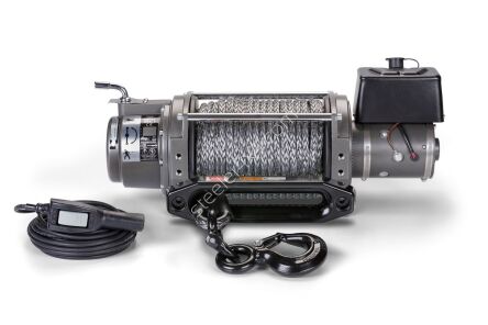 Electric winch - WARN Series 9-S Pro - 12V DC (Rated Pulling Force: 4082 kg)