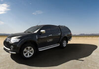 Marche pieds latéraux avec plaque nervurée - Mitsubishi L200 (2009 - 2015)