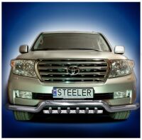 Frontschutzbügel mit Grill - Toyota Land Cruiser V8 (2007 - 2012)