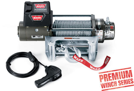 Electric winch - Warn XD9000 (прочность: 4080 kg)