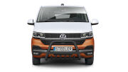 Pare-buffle avant avec grill NOIR - Volkswagen T6.1 (2019 -)