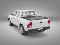 Мягкая крышка - TON-03-MT-15-B - черный - Toyota Hilux (2015 - 2018 -)