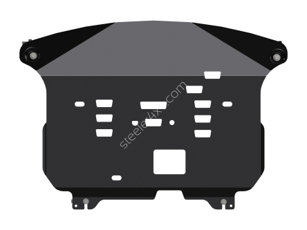 Protection carter moteur et boite de vitesse V1 - l'acier inoxydable - Hyundai Santa Fe (2018 -)