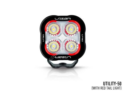 Lampa robocza LED LAZER Utility 50 Red Tail