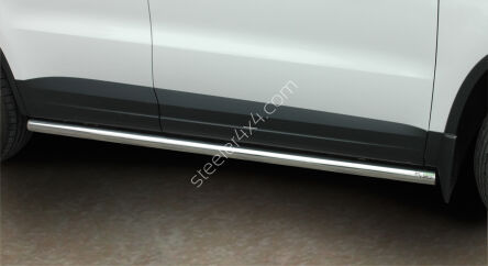 Stainless steel side bars - Volkswagen Tiguan (2007 - 2016)