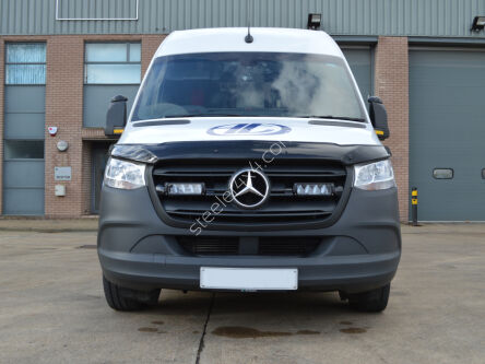 Zestaw dwóch lamp LAZER TRIPLE-R 750 (Gen2) z systemem montażu w fabrycznym grillu - Mercedes Sprinter (2018 -) 