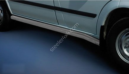 Stainless steel side bars - Ford Transit (2006 - 2012)