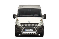 Pare-buffle avant avec plaque de protection - Renault Master (2010 - 2019)