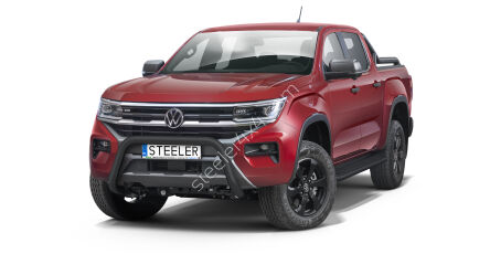 Pare-buffle sans barre transversale NOIR - Volkswagen Amarok (2023 -)