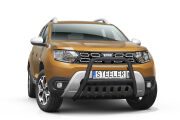 EC "A" bar with cross bar and axle-plate BLACK - Dacia Duster (2018 - 2023)