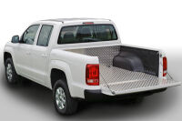 Aluminium bedliner - C-Channel - under rail - double cabin - Nissan Navara (2015 -)