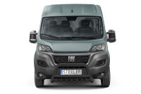 Frontschutzbügel mit Grill SCHWARZ - Citroen Jumper / Fiat Ducato / Peugeot Boxer (2006 - 2024)