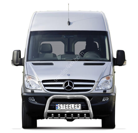 Frontschutzbügel mit Grill - Mercedes-Benz Sprinter (2006 - 2014 - 2018)