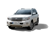 Front cintres pare-buffle avec grill - Toyota Land Cruiser V8 (2012 - 2016)