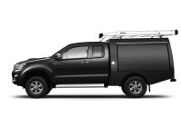 Commercial hard top - with side doors - Isuzu D-Max extra cabin (2012 - 2017 - 2020)